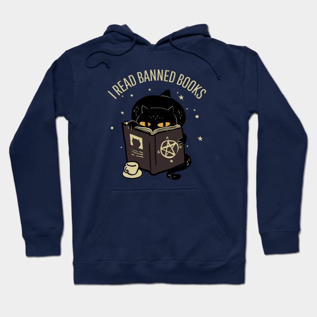 I read banned books Hoodie by ArtsyStone